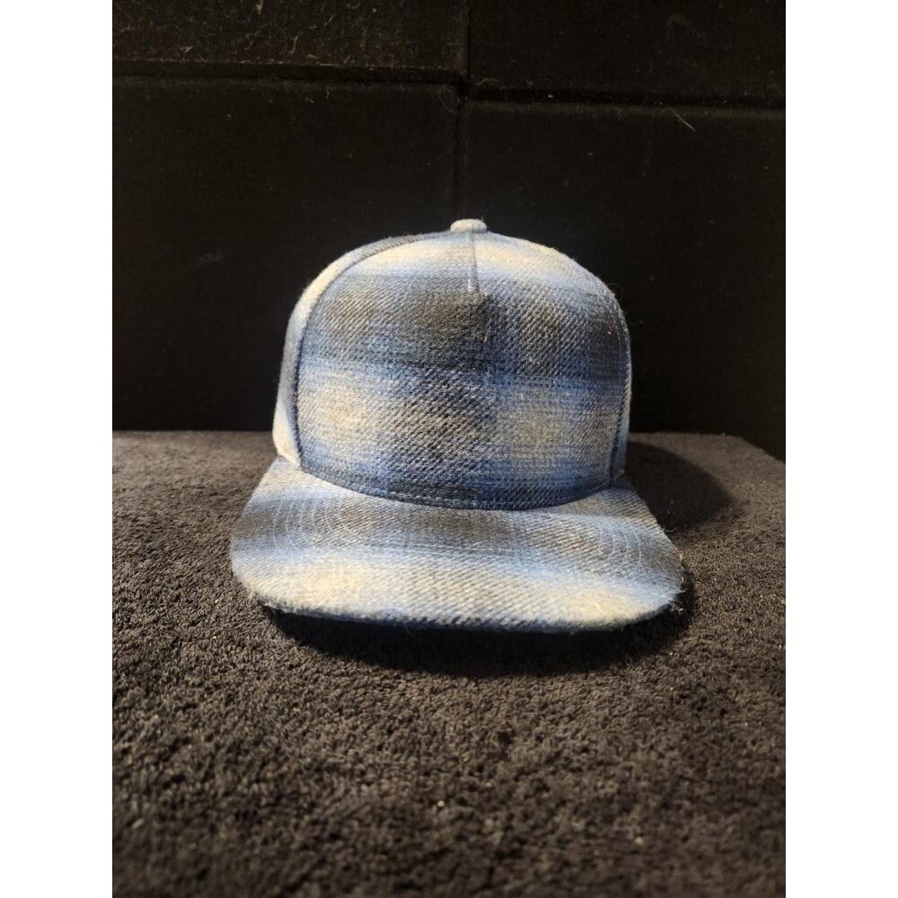 Pendleton Plaid Flat Brim Blue/Grey Original Use SnapBack Hat